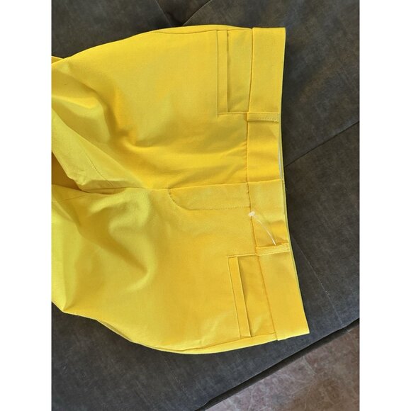 Banana Republic Yellow stretch Women pants size 2 - Picture 2 of 4